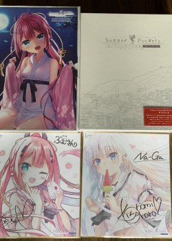 Summer Pockets REFLECTION BLUE 豪華限定版 ソフマップLIMITED EDITION +早期预约色纸  3500顺丰包邮