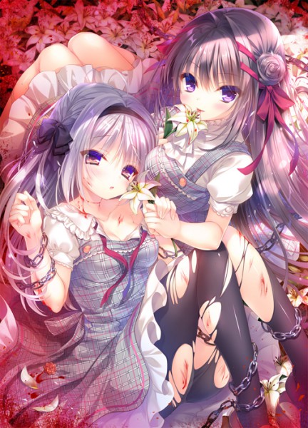 真愛の百合は赤く染まる B2タペストリー付き-1.jpg